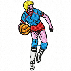 Basketball Embroidery Design 5 Basketball Embroidery Design 5
